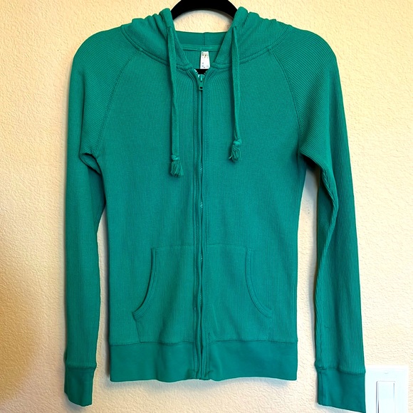 Green thermal hoodie - Picture 1 of 6